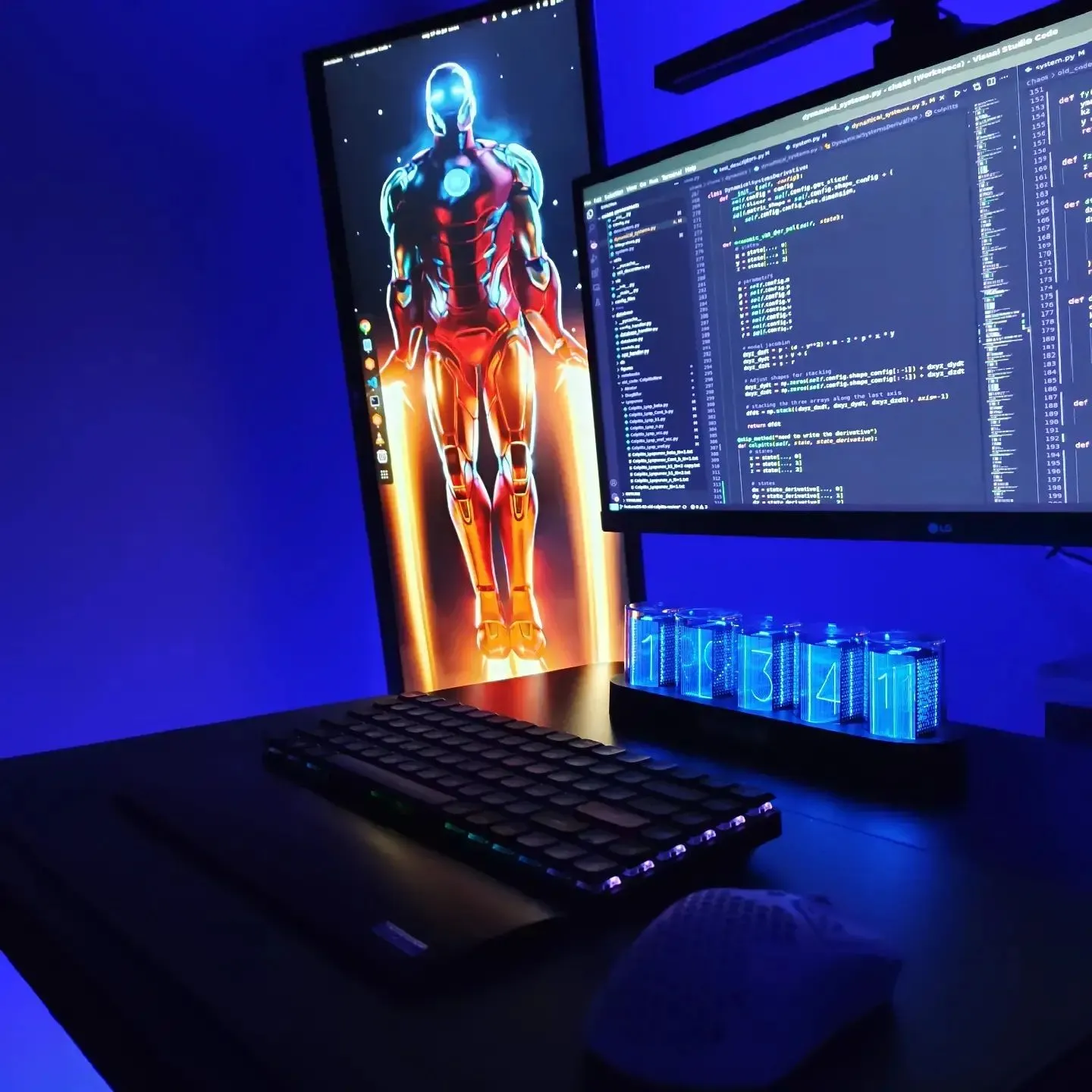 Cinematic workspace image for scientific reasoning essay